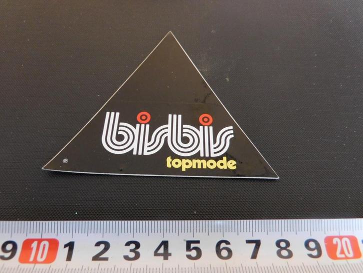 sticker BISBIS Topmode, Hobby en Vrije tijd, Stickers en Plaatjes, Zo goed als nieuw, Sticker, Ophalen