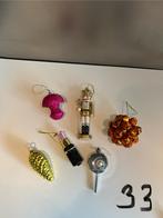 Vintage leuke gekke kerstbakken los of als set gekleurde, Diversen, Kerst, Ophalen of Verzenden