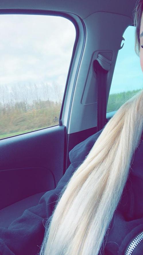250 gram haarextensions blond russian virgin hair, Sieraden, Tassen en Uiterlijk, Uiterlijk | Haarverzorging, Zo goed als nieuw