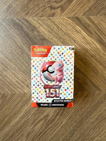 Boosterbundle Pokemon 151 tcg beschikbaar voor biedingen