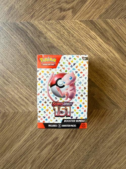 Boosterbundle Pokemon 151 tcg, Verzamelen, Speelkaarten, Jokers en Kwartetten, Nieuw, Speelkaart(en), Ophalen of Verzenden
