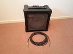 Roland cube 15 gitaarversterker met 6 meter jack kabel 6.3, Muziek en Instrumenten, Ophalen, Gebruikt, Minder dan 50 watt