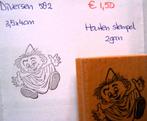 Diversen 582 Houten stempel, Ophalen of Verzenden, Zo goed als nieuw, Houten stempel