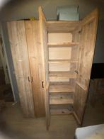Kledingkast steigerhout, Huis en Inrichting, Kasten | Kledingkasten, Ophalen, Gebruikt, 100 tot 150 cm, 200 cm of meer