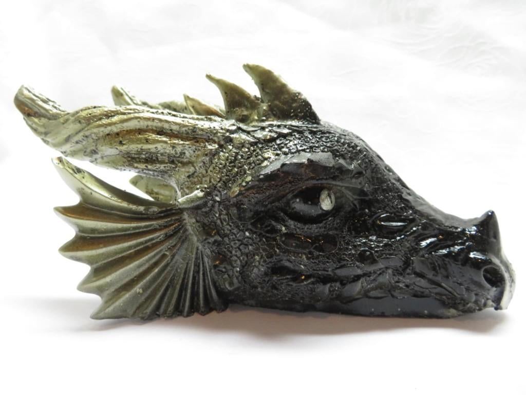 orgoniet draak golden healer lemurian seleniet, Ophalen of Verzenden