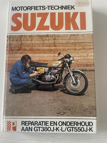 werkplaatshandboek SUZUKI GT380 & GT550; 17,95 euro;  beschikbaar voor biedingen