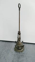 Lamp, olie lamp, 4 snuiten. 4 pits., Ophalen