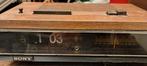 Vintage Sony TFM-C580W Klokradio, Ophalen of Verzenden, Gebruikt, Radio