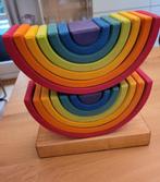 Als nieuw! Grimm's stapeltoren regenbogen, Ophalen of Verzenden, Zo goed als nieuw, Overige typen