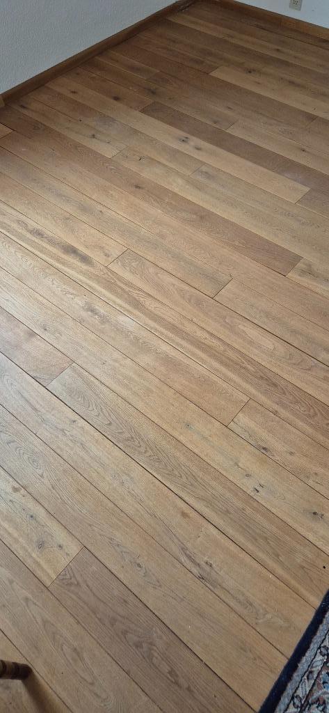 Houten Vloer, Doe-het-zelf en Verbouw, Vloerdelen en Plavuizen, Gebruikt, Vloerdelen of -planken, Hout, 50 tot 150 cm, 10 tot 30 cm