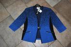 Joseph Ribkoff prachtig blauw/zwart chique jas mt 42, Overige kleuren, ., Maat 42/44 (L), Joseph Ribkoff