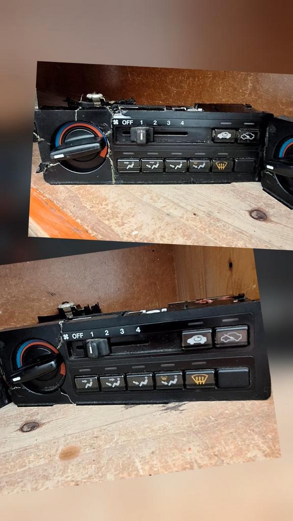 Honda CRX 1988–1991 – 2x heater/climate control units (opkna, Auto-onderdelen, Dashboard en Schakelaars, Honda, Gebruikt, Ophalen of Verzenden