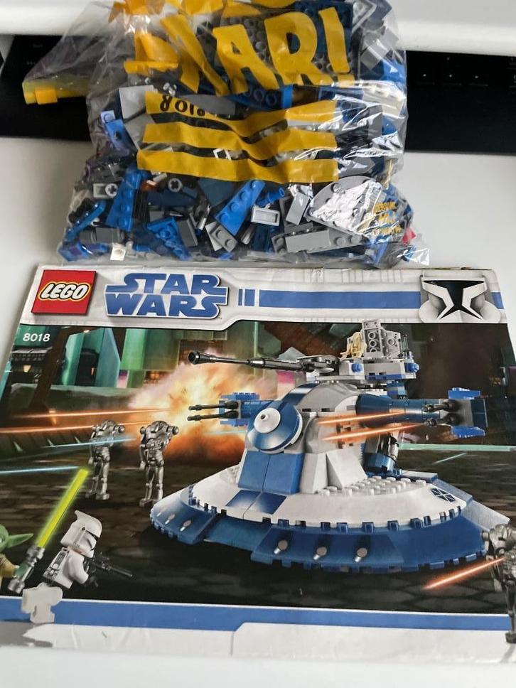 Lego 8018 StarWars, Kinderen en Baby's, Speelgoed | Duplo en Lego, Zo goed als nieuw, Lego, Complete set, Ophalen of Verzenden