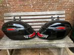 BMW koffers  R1200 cruiser zwart kunststof compl m beugel, Motoren, Ophalen of Verzenden, Gebruikt