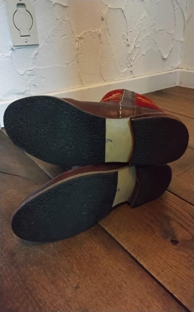 Marokkaanse leren laarzen, maat 36, Kleding | Dames, Bruin, Lage of Enkellaarzen, Nieuw, Ophalen of Verzenden