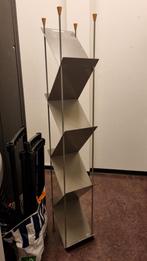 Metalen tijdschriftenrek / folderrek, Huis en Inrichting, Ophalen, Gebruikt