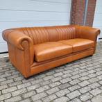 Chesterfield bank model Gilbert cognac klr leer. NIEUW!, Ophalen, Gebruikt, Chesterfield, Leer