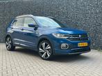 Volkswagen T-Cross 1.0 TSI 7-DSG 2021 NAP R-LINE, Auto's, Volkswagen, Zwart, Blauw, USB, Origineel Nederlands