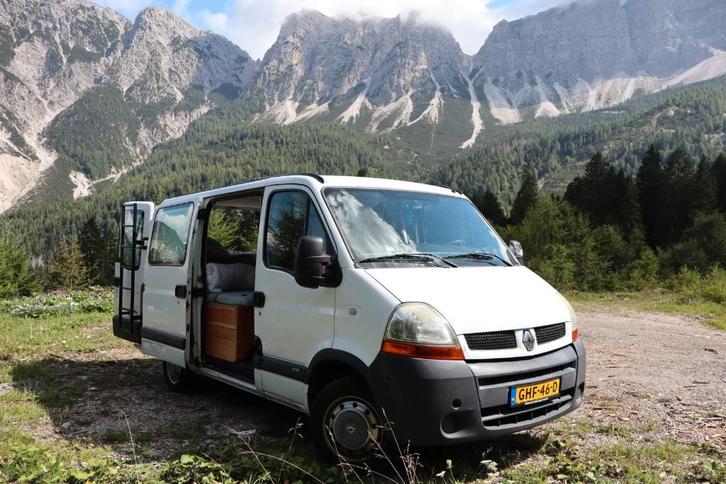DIY Renault Master 2005 Camperbus plus toebehoren, Caravans en Kamperen, Campers, Particulier, tot en met 2, Buscamper of Camperbus