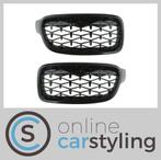 Grill Nieren BMW 3-Serie F30 / F31 Diamant Style Glossy Blac, Nieuw, Ophalen of Verzenden, BMW