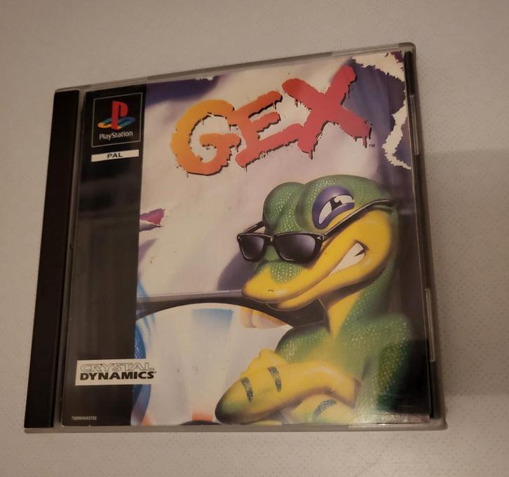 PS1 | Gex Pal CIB, Spelcomputers en Games, Games | Sony PlayStation 1, Zo goed als nieuw, Platform, 1 speler, Vanaf 3 jaar, Eén computer
