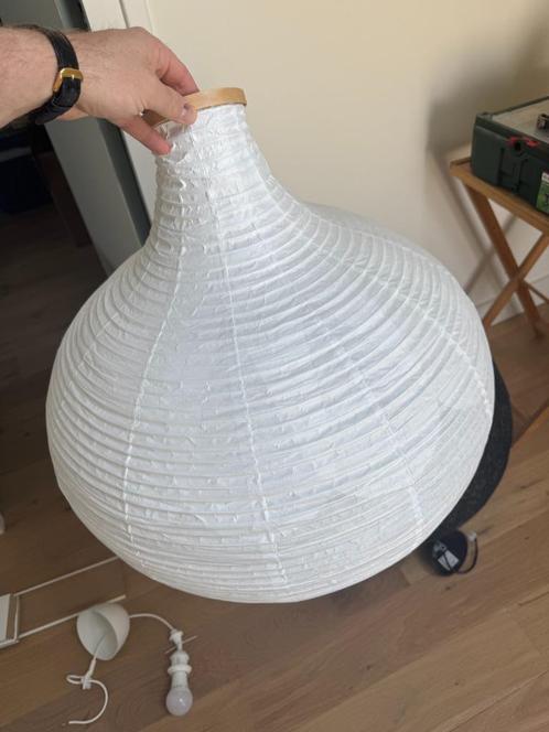 Hanglamp IKEA Risbyn 57 cm, Huis en Inrichting, Lampen | Hanglampen, Zo goed als nieuw, 50 tot 75 cm, Overige materialen, Ophalen