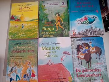 6 kinderboeken astrid lindgren klassieker  beschikbaar voor biedingen