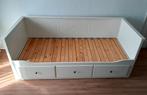 Bedbank – bank, 1 of 2-persoonsbed & opberglades – 209x89 cm, Huis en Inrichting, Slaapkamer | Slaapbanken, Ophalen, Gebruikt