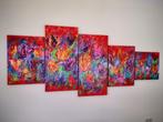 Schilderij Carin van Lent uit Uden, Oorspronkelijke maker, 125 cm of meer, Ophalen of Verzenden, Zo goed als nieuw