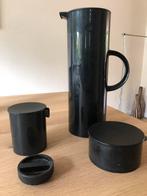 Thermos koffiekan met melkkannetje en suikerpot, Huis en Inrichting, Ophalen, Gebruikt