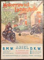 3 x Motorrijwiel en de lichte automobiel 1933, Ophalen of Verzenden, Gelezen, Algemeen