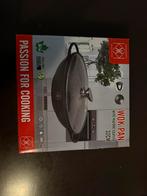 Wokpan 32cm met marmeren coating – Nieuw – €19,50, Inductieplaat, Ophalen of Verzenden, Wok, Nieuw