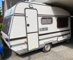Caravan de Reu, ruim hefdak voortent vintage retro, Caravans en Kamperen, Caravans, Overige merken, Standaardzit, Koelkast, Tot 4 meter