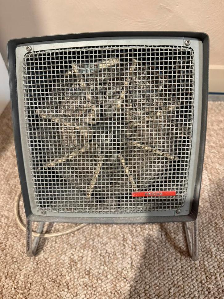 Philips vintage ventilator kachel, Huis en Inrichting, Kachels, Zo goed als nieuw, Overige soorten, Elektrisch, Ophalen of Verzenden