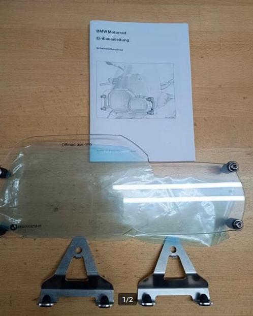 Originele BMW Koplamp beschermplaat op. Geschikt F650/700/80, Motoren, Onderdelen | BMW, Nieuw, Ophalen of Verzenden