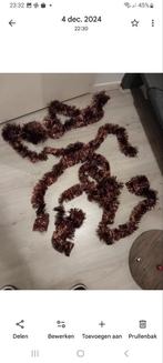 Diverse slingers goud brons en zilver kerst versiering, Ophalen of Verzenden, Zo goed als nieuw