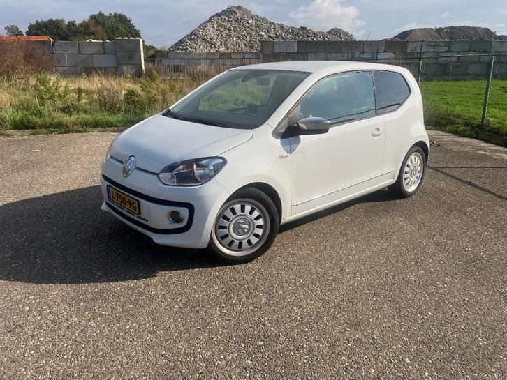 Volkswagen Up! 1.0 - 75 PK, White Up! Airco Navi 2012, Auto's, Volkswagen, Particulier, up!, Benzine, Euro 5, Hatchback, Handgeschakeld