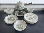 Vintage Fondue Set met Brander, Ophalen of Verzenden, Gebruikt, Brander, Fondueset