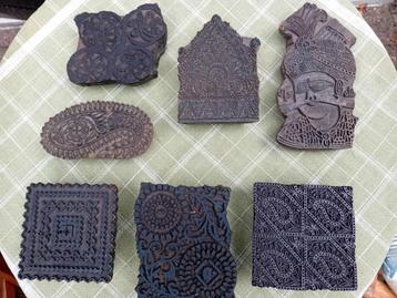 Batik stempels. beschikbaar voor biedingen