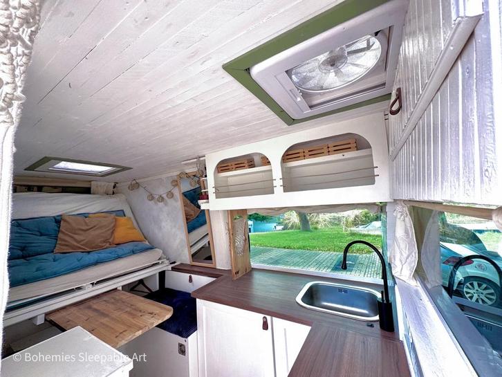 Luna - 180.000 km | VW Camper Crafter Surf | Off-grid | Surf, Caravans en Kamperen, Campers, Particulier, tot en met 2, Buscamper of Camperbus
