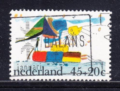 514 - Nederland nvph 1104 gestempeld , kinderzegel, Postzegels en Munten, Postzegels | Nederland, Gestempeld, Na 1940, Verzenden
