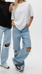 Pull & Bear oversized witte t-shirt maat M 100% katoen, Maat 38/40 (M), Wit, Nieuw, Ophalen of Verzenden