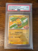 Pikachu Berkemeja Batik 101/SV-P PSA 9 - Zeldzaam!, Ophalen of Verzenden, Zo goed als nieuw, Losse kaart