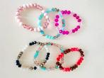 Armbandjes handgemaakt glaskralen., Ophalen of Verzenden, Nieuw, Overige kleuren, Overige materialen