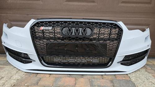 Voorbumper Audi A6 C7 4G S-line 4xPDC KLS bj.2011-2014 Origi, Auto-onderdelen, Carrosserie en Plaatwerk, Bumper, Voor, Gebruikt