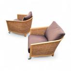Arm chairs "Mozart" by Antonio Citterio for Flexform, Ophalen of Verzenden, Gebruikt, 75 tot 100 cm, 50 tot 75 cm