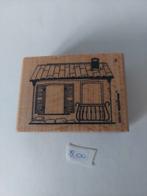 Cats on Appletrees stempel Huis 9, Hobby en Vrije tijd, Stempelen, Ophalen, Zo goed als nieuw, Houten stempel