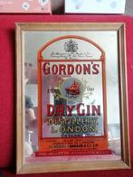 vintage spiegel gordon's dry gin, Ophalen of Verzenden, Rechthoekig, Minder dan 100 cm