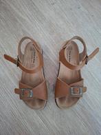 Bruine leren sandalen maat 28, Ophalen of Verzenden, Gebruikt, Jongetje of Meisje, Schoentjes