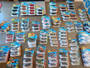 Grote Collectie 50x Hot Wheels Auto's - Nieuw in Verpakking! beschikbaar voor biedingen